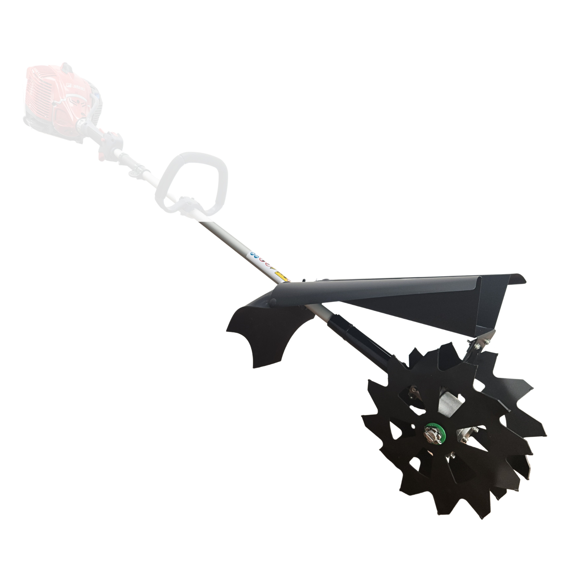 TrenchBadger Inc., Trencher, Digger, Excavator Blade Compatible with Stihl KM 131 R KombiSystem, Model# Pro12-SK-STND